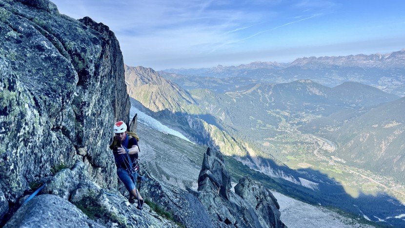 beal opera - climbing in chamonix with the beal opera.