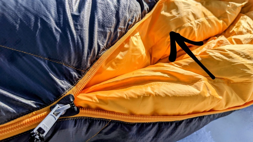 to avoid zipper snags, this bag uses thoughtful, burly fabric in key...