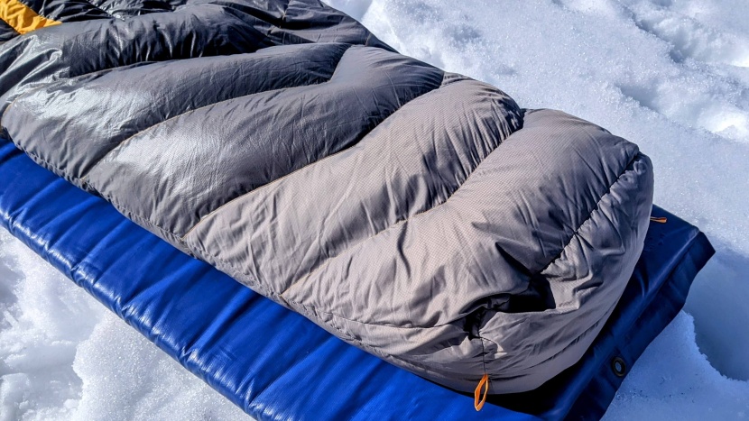 nemo sonic -20 - using the highly water-resistant osmo fabric, the bag's foot box...