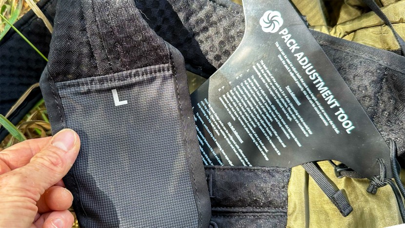 ultralight backpack - torso length is easily adjustable on the six moon designs swift v...