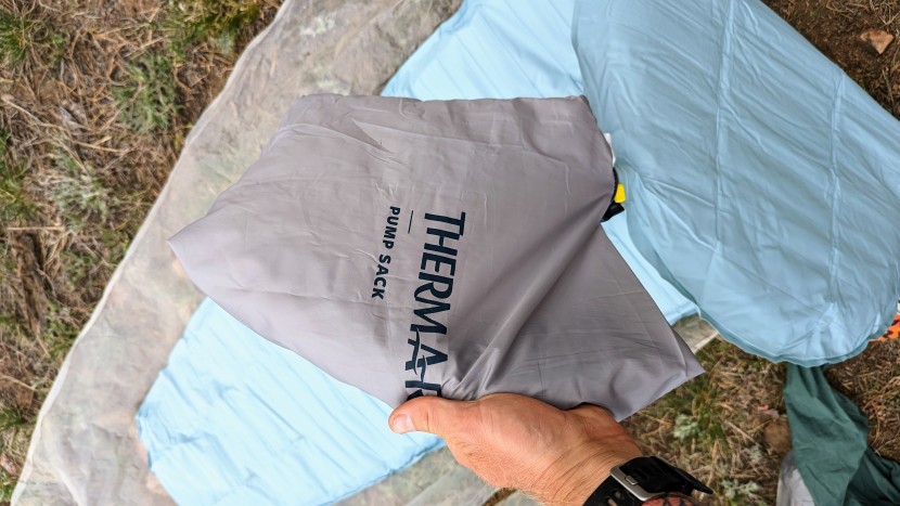 therm-a-rest neoair xtherm nxt - the winglock valve and pump sack pump up the xtherm nxt with very...