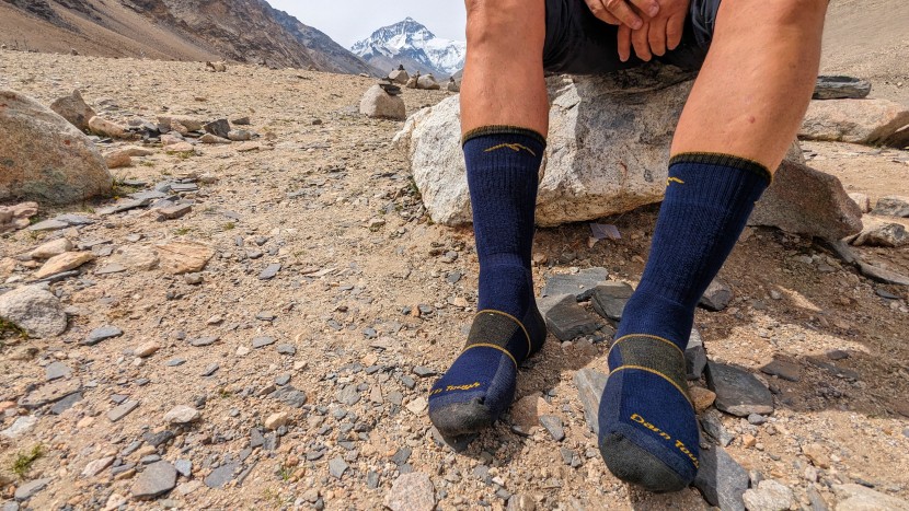 darn tough hiker full cushion - giving these dogs some much needed air. even after hours of boot...