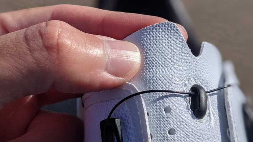 close examinations of every shoe helps highlight design decisions...