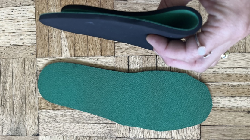 insoles - the spenco rx comfort is made from one solid piece of spencore foam...