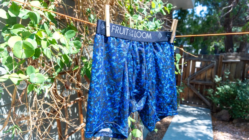 you want your travel undies to have the ability to dry quickly so...