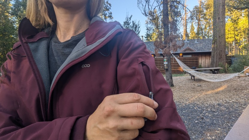 softshell jacket womens - for chilly days at camp, the 33,000ft has a thick fleece lining and...