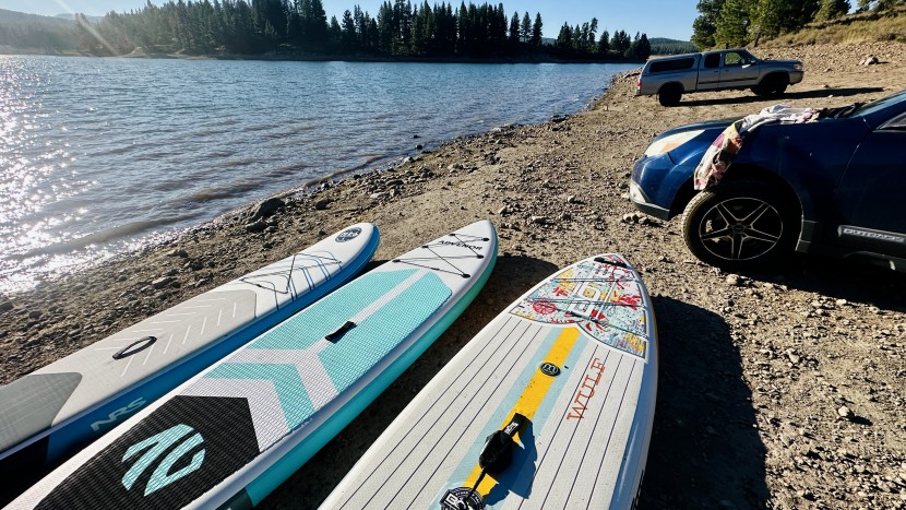 bote wulf aero - some of the inflatable sups we tested in 2024.