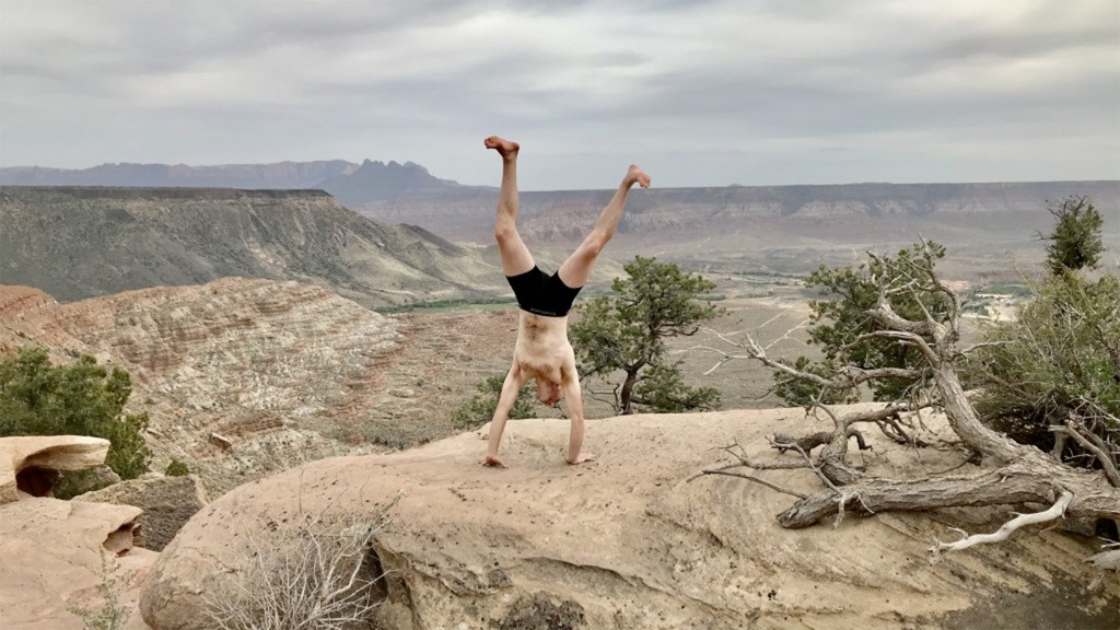 travel underwear - shown here is a rigorous, if unorthodox, part of our lead tester's...