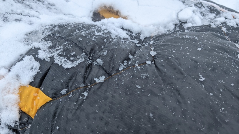 there was overnight snow on the nemo sonic during testing.