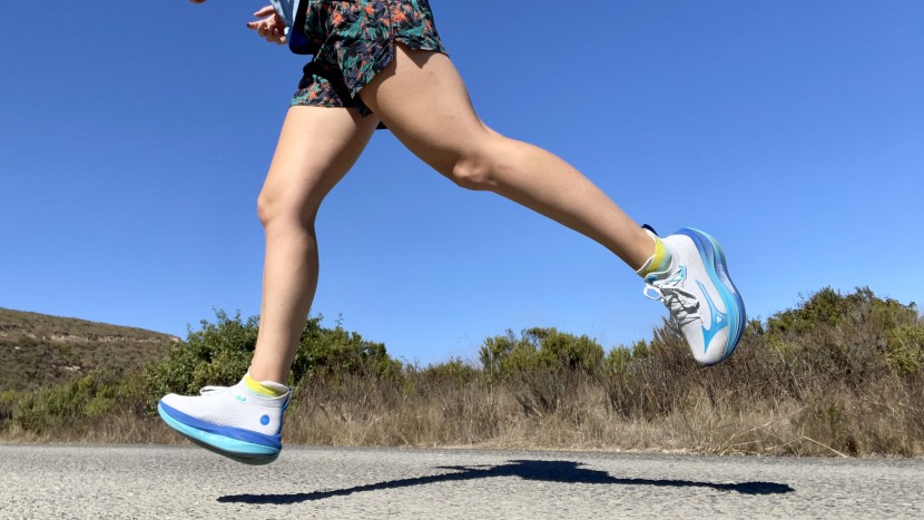 running shoes womens - shoes with thick stacks can offer much needed joint protection for...