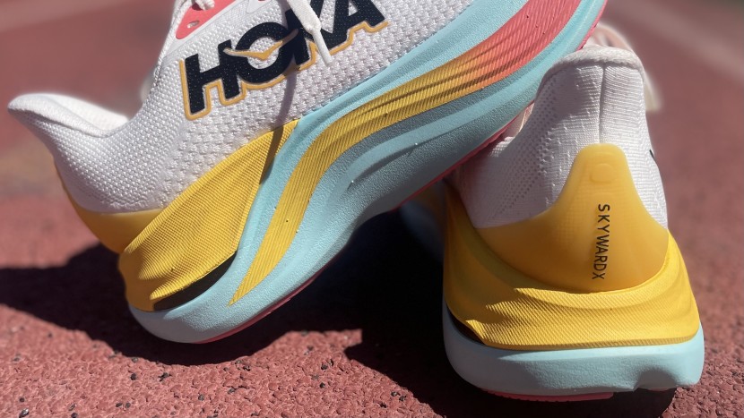 hoka skyward x for women - the skyward x has less ground feel than other shoes, but runners...