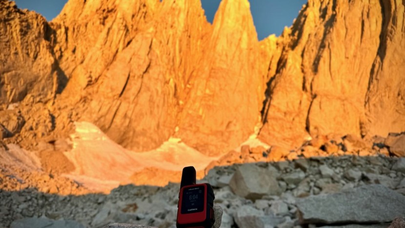 handheld gps - our testers were happy to have the ability to communicate with...