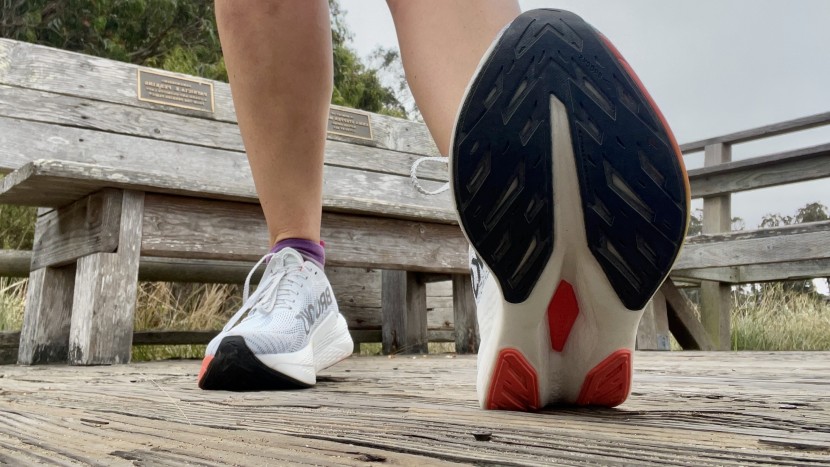 brooks hyperion max 2 for women - the forefoot doesn't offer enough variation to be very grippy.