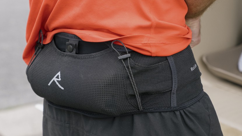 hydration pack for running men - the flask location does make access difficult when running quickly.