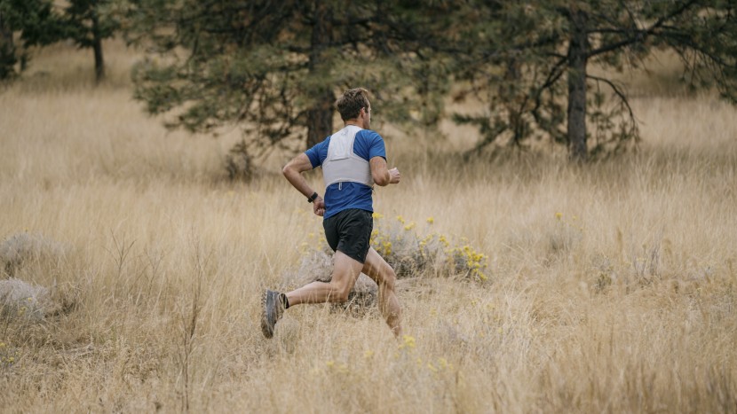 hydration pack for running men - a lightweight and stretchy vest tends to be best for fast and light...