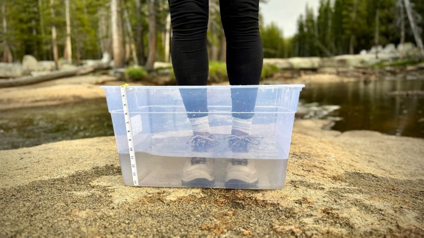 hiking shoes womens - not only did we hike through snow, intermittent streams, and mud...