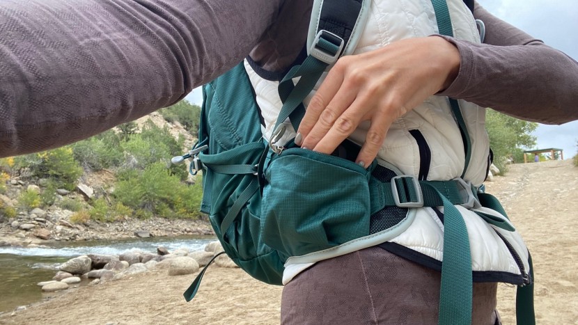 osprey tempest 20 - the tempest hip belt pockets are another great feature on a...