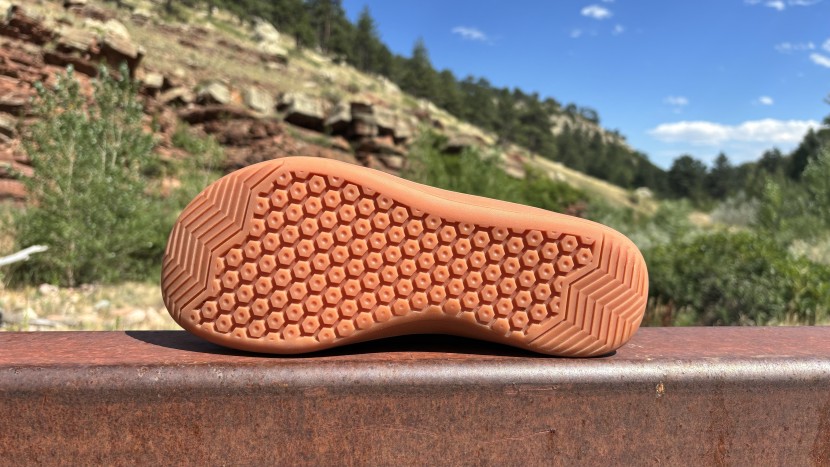 the boxy toe-box of the whitin minimalist is very roomy, making us...