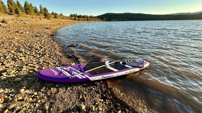 fb sport lightning - users will want to be careful with this board on rocks as it has a...