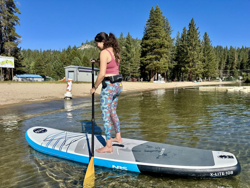 nrs x-lite - beginners found the board easy to use on the water but difficult to...