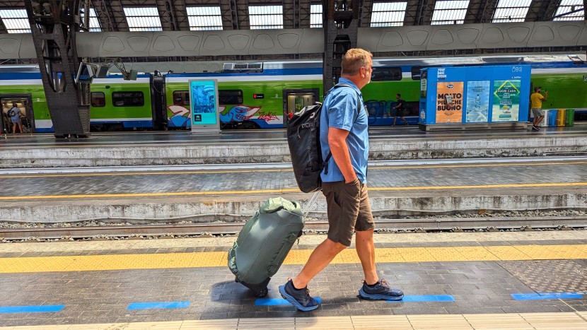 kuhl renegade short - transferring trains in milan, italy. the renegade are also our...