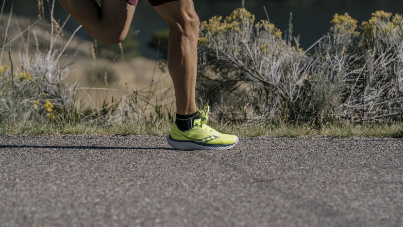 saucony kinvara 15 - we don't recommend this shoe to runners who prefer high-stability...