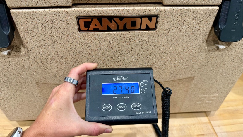canyon outfitter 55 v2 - the weight of the canyon 55 is relatively lightweight when...