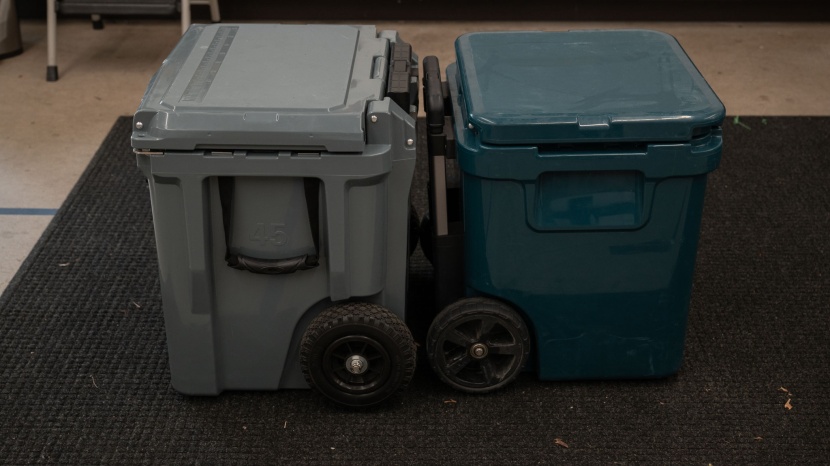 xspec 45 towable - side by side, the wheels of the xspec appear more aggressive than...