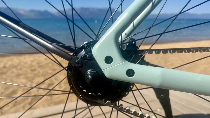 the dayco carbon belt is smooth and needs no maintenance. it also...