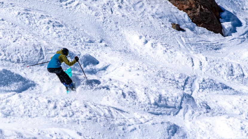 volkl secret 96 - a strong skier on this powerful ski can make chopped up snow feel...