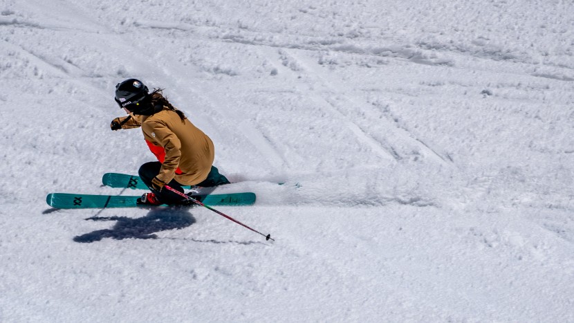 volkl secret 96 - a wider stance and an "edgier" approach is the secret to skiing the...