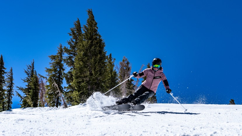 icelantic pioneer x - this ski handles speed well, but it cannot adjust to make a slow...