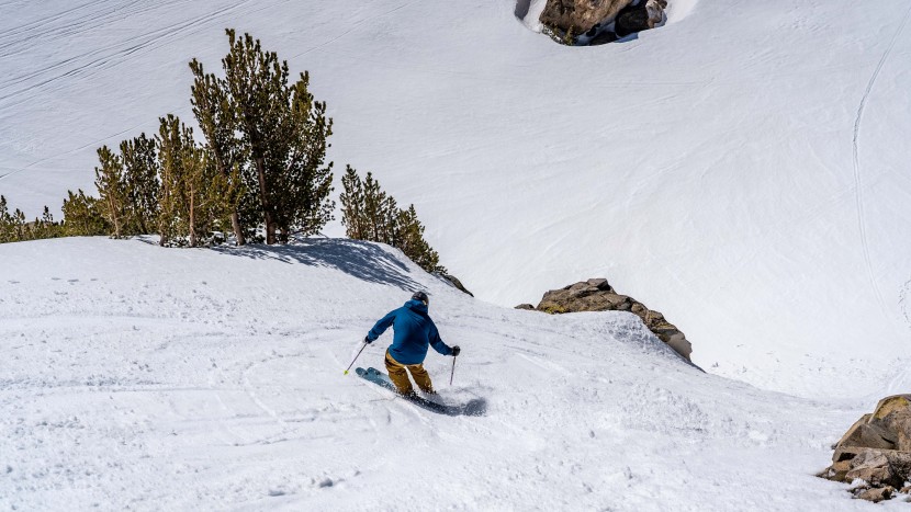 black diamond impulse ti 98 - keep your wits about you when navigating through crud with this ski.