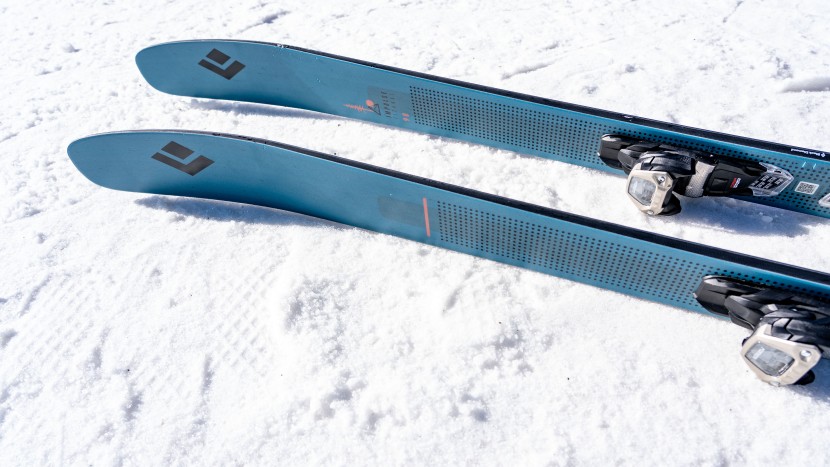 all mountain skis men - this ski has a perfect tip geometry for versatile powder skiing: a...