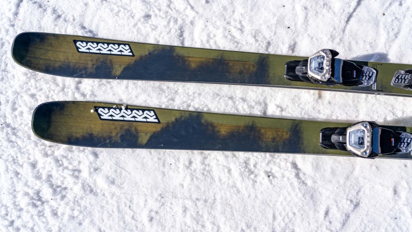 k2 mindbender 89ti - a fairly wide shovel helps with turn initiation, but there is a...