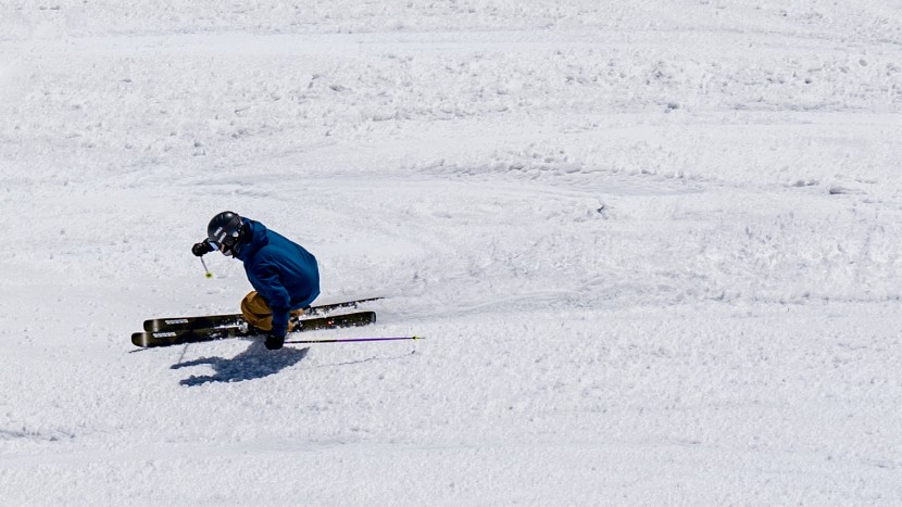 k2 mindbender 89ti - plan your path carefully if you choose to go fast with this ski.