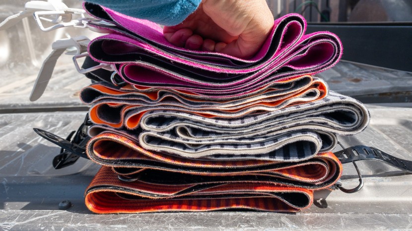 climbing skins - packability is a function of your ski width and the skins' inherent...