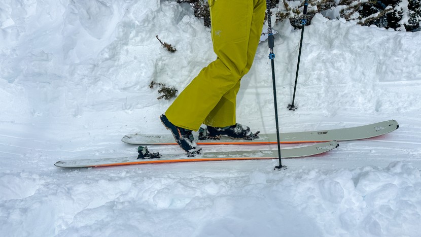 skin testing involves a whole lot of backcountry skiing over the...