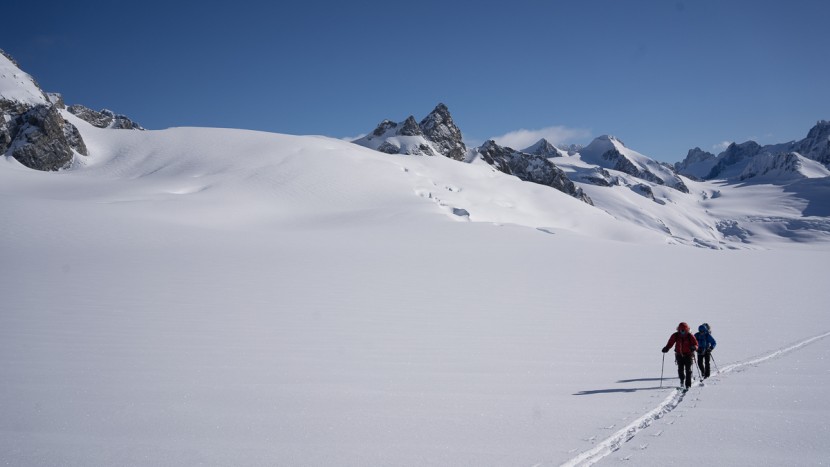 at bindings - you will spend a lot of time with your backcountry ski bindings...