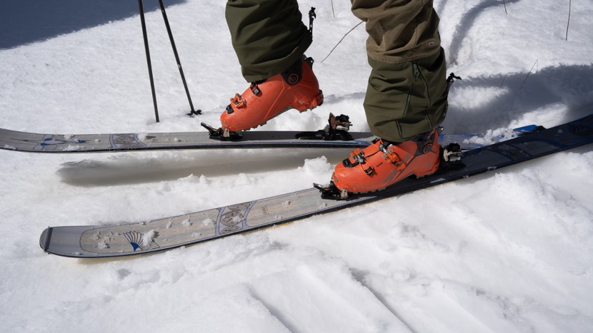 at bindings - there are many bindings on the market, including the dynafit ridge...