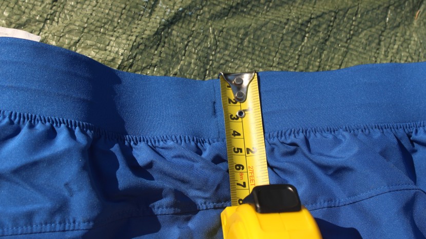 running shorts men - clocking in at 1.63 inches, the waistband of the under armour launch...