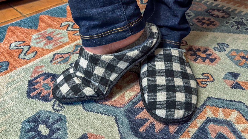 slippers - some slippers have a looser fit which may be attractive for purely...