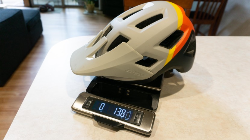 mountain bike helmet - at 13.8 ounces, the lazer coyote kineticore is a fairly light...