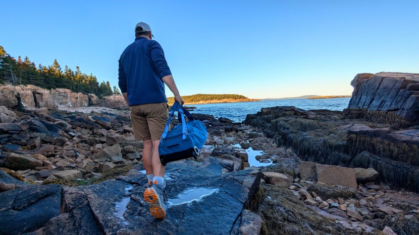 carrying our daylite duffel-style as we search for some tranquility...