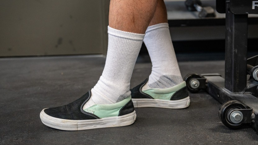 socks mens - the hanes socks felt baggy even in our tightest slip-on shoes.