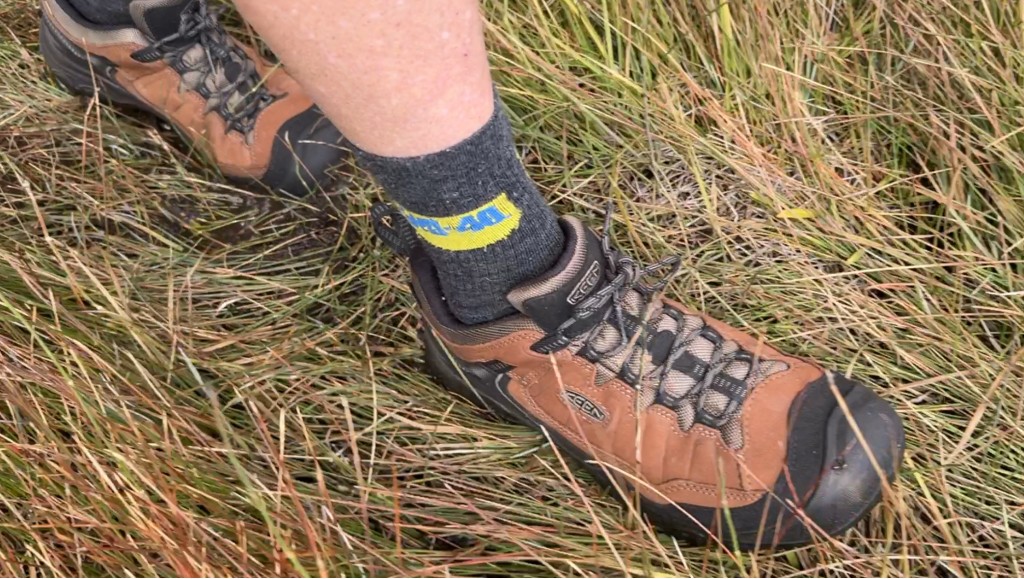 keen targhee iv low - enjoying a nice stroll through the meadow wearing the new targhee iv...