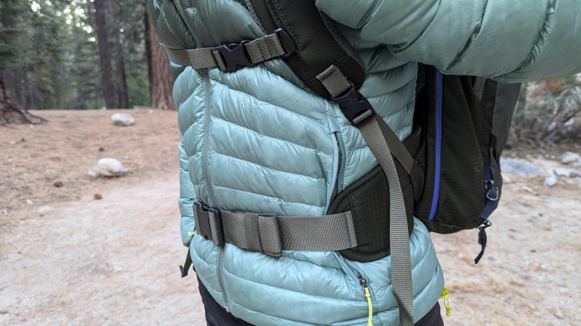 use the waist belt when you want, or remove it to streamline the pack.