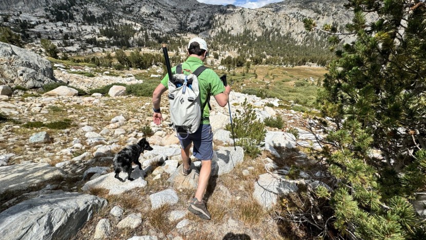 columbia crestwood - finding our way through this cross-country route had us hopping over...