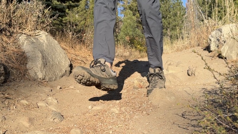 oboz sawtooth x low waterproof - the robust midsole found on these shoes helps to absorb some of the...