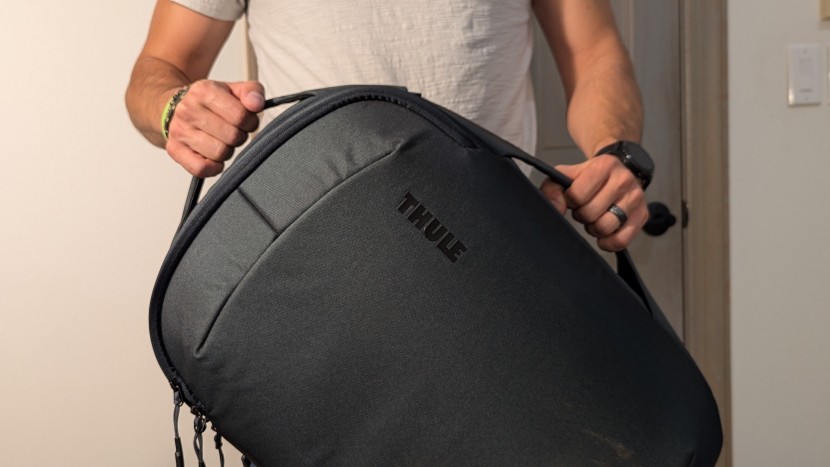 several easy-to-grab handles provide a variety of carrying options...